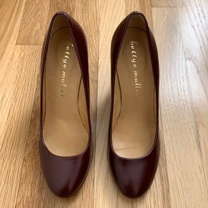 Bettye Muller Pumps in Deep Burgundy